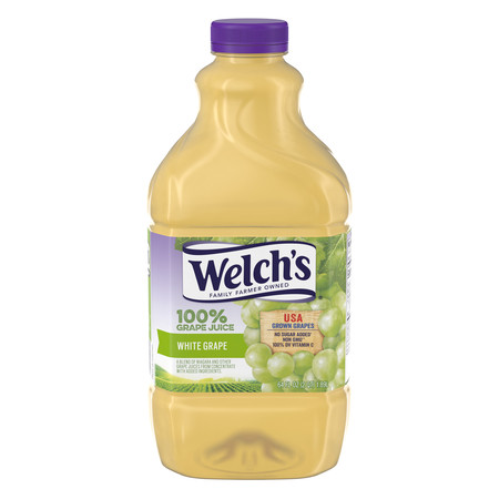 WELCHS Welch's 100% White Grape Plastic Juice 64 oz. Bottle, PK8 WPD22900